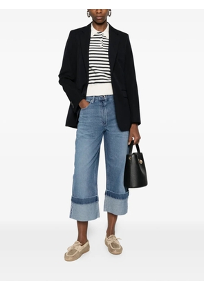 A.P.C. striped polo top - Neutrals