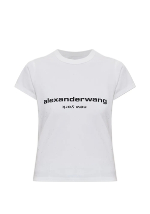 Alexander Wang lettering cotton T-shirt - White