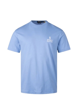 Polo Ralph Lauren logo-detail round-neck T-shirt - Blue