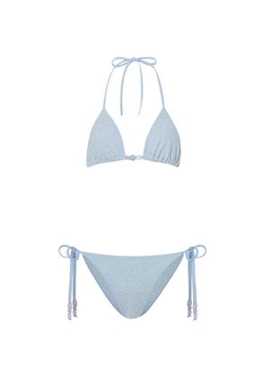 Hunza G Gina beaded bikini - Blue