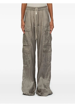 Rick Owens drawstring-fastening cargo-pocket trousers - Grey
