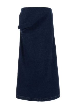 Magda Butrym pocket midi skirt - Blue
