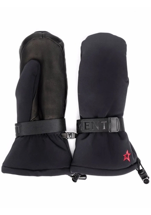 Perfect Moment Davos embroidered-star gloves - Black