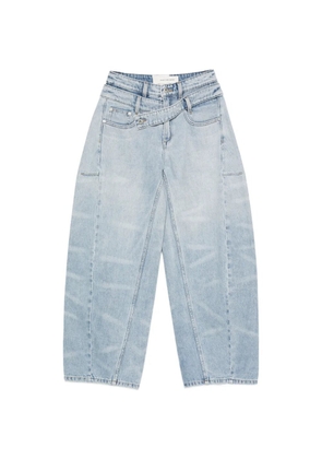 Feng Chen Wang belt-loop pocket jeans - Blue