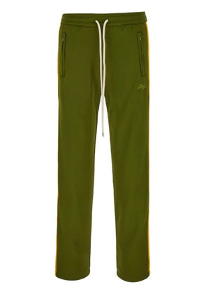 Drôle De Monsieur striped track pants - Green