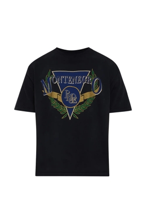 RHUDE regatta graphic T-shirt - Black