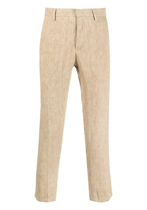 Costumein cropped linen trousers - Neutrals