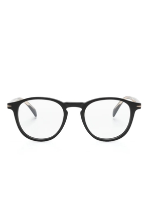 Eyewear by David Beckham round-frame glasses - Black