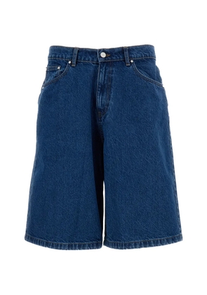 Arte Antwerp buttoned denim shorts - Blue