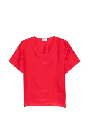 P.A.R.O.S.H. Saxon short-sleeve blouse - Red