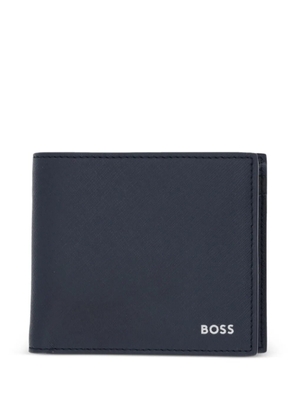 BOSS bifold wallet - Blue