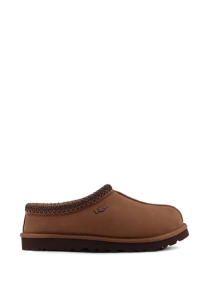 UGG embossed stitching sandals - Brown