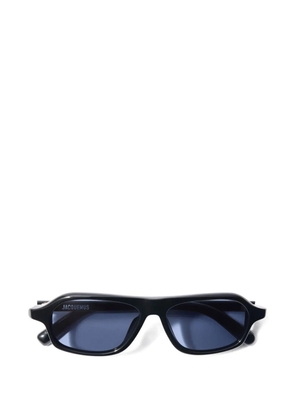 Jacquemus 127 rectangle-frame sunglasses - Black