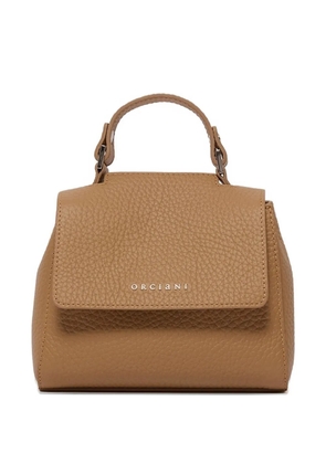 Orciani mini Sveva tote bag - Brown