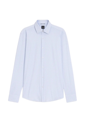 BOSS button-fastening shirt - Blue