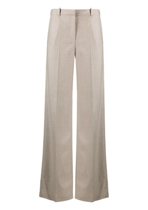 Magda Butrym tailored wide-leg cashmere trousers - Neutrals