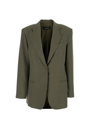 Federica Tosi notched blazer - Green