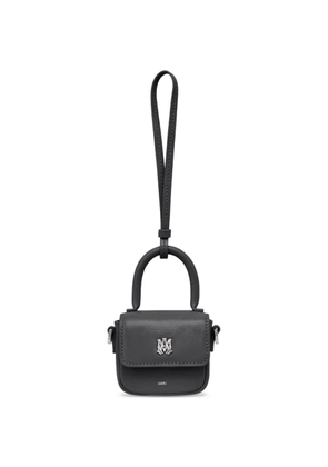 AMIRI logo-plaque charm - Black