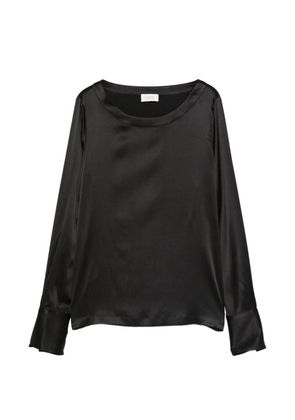 Mazzarelli Angie long-sleeve top - Black