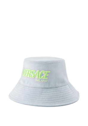 Versace denim bucket hat - Blue