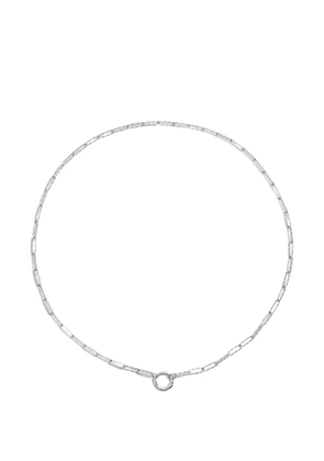Monica Vinader Capture Alta textured chain necklace - Silver