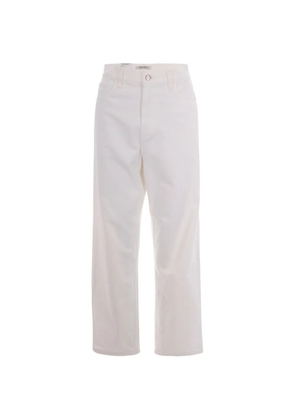 Carhartt WIP W' Brandon logo-patch jeans - White
