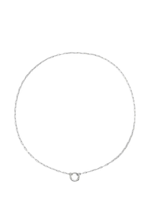 Monica Vinader oval-chain necklace - Silver