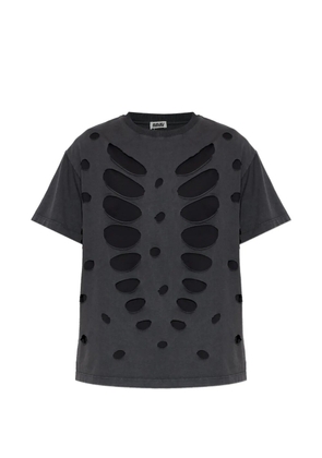 AVAVAV cutout T-shirt - Grey