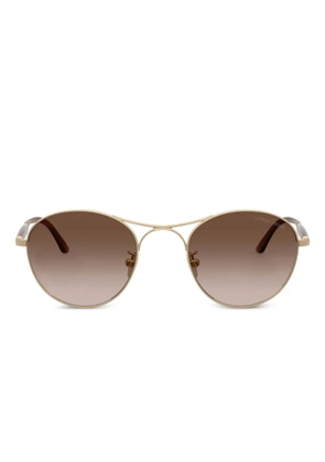 Giorgio Armani round-frame sunglasses - Black