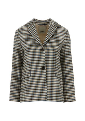 'S Max Mara checked blazer - Neutrals