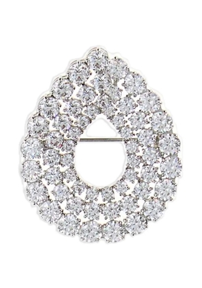 Swarovski Matrix brooch - Silver