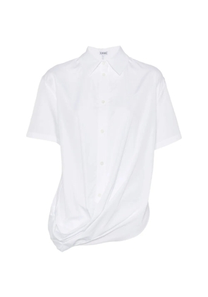 LOEWE twisted button-fastening shirt - White
