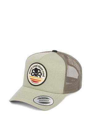 Jonsen Island panelled trucker cap - Neutrals