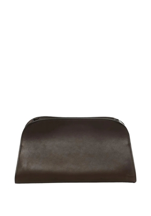 The Row Peggy clutch bag - Brown