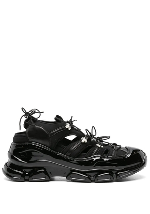 Simone Rocha Tracker cut-out sneakers - Black