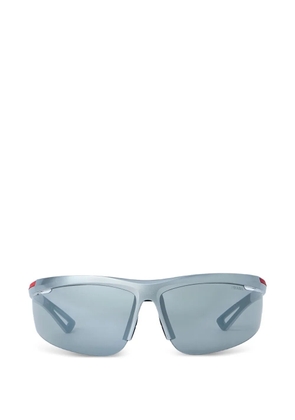 Prada Linea Rossa PS A02S square-frame sunglasses - Silver