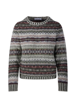 Eribé patterned knitwear - Grey