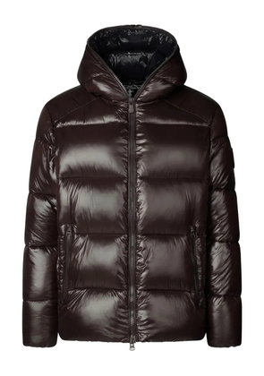 Save The Duck hooded quilted jacket - Brown