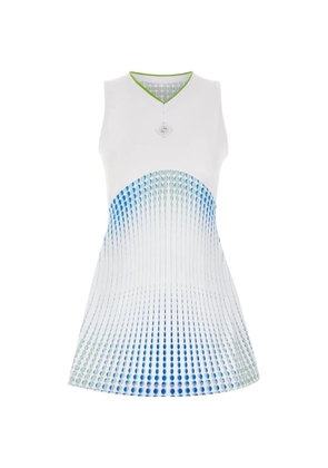 Casablanca x Martin Naumann logo-detail mini dress - White