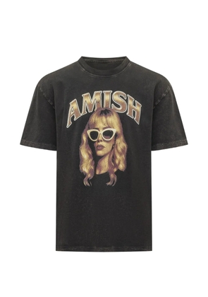 AMISH graphic-print T-shirt - Black