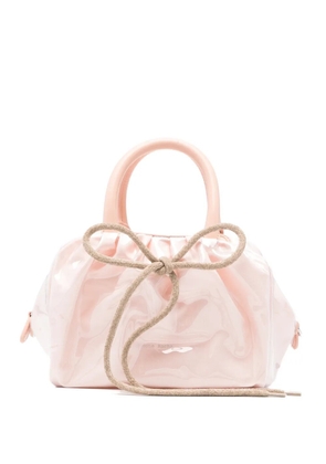Simone Rocha mini gathered bow tote bag - Pink