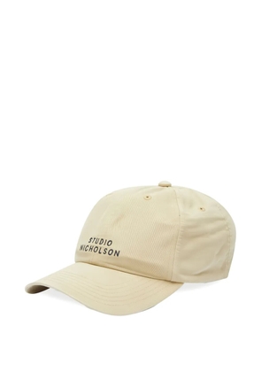 Studio Nicholson logo-embroidered cap - Neutrals