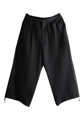 Yohji Yamamoto pleated trousers - Black