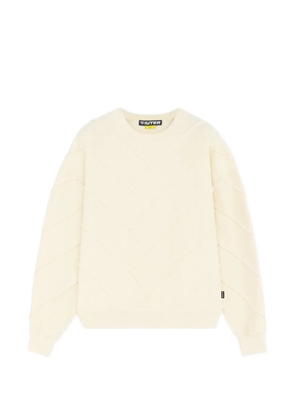 IUTER Parquet reversive crew-neck sweater - Neutrals