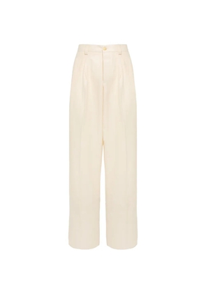 Laneus button trousers - Neutrals