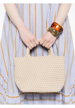 MARREA woven tote bag - Neutrals