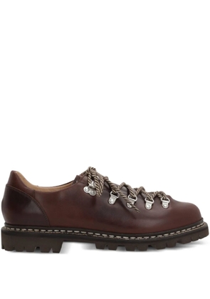 Paraboot leather derby shoes - Brown