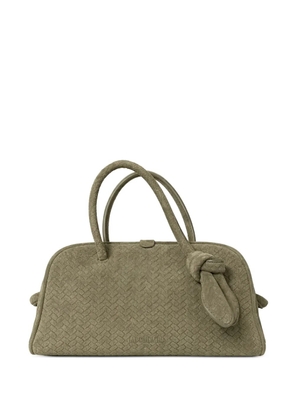 Jacquemus small Tourism knot tote bag - Green