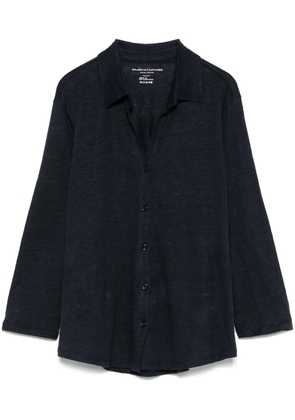 Majestic Filatures slub-texture shirt - Blue