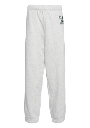 CHOCOOLATE logo-print cotton track pants - Grey